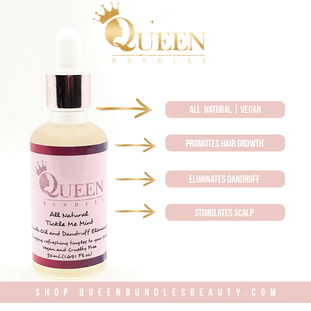 Tickle Me Mint Growth Oil and Dandruff Eliminator